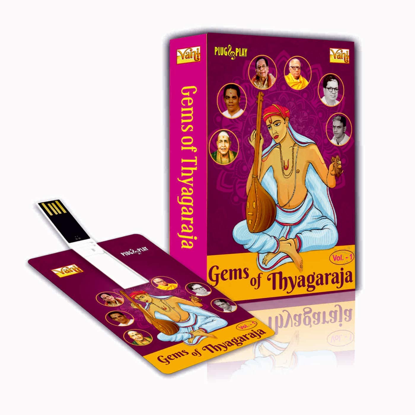 GEMS OF THYAGARAJA VOL-1f GEMS OF THYAGARAJA VOL-1 - Image 1